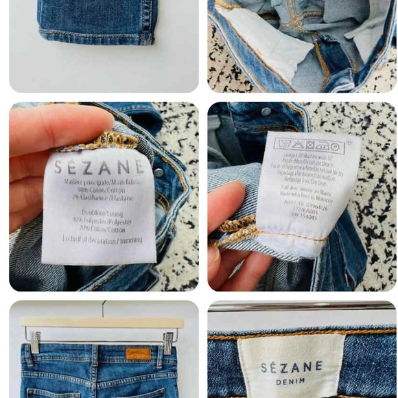 Sezane perfect slim jeans size 26 (25) - Picture 4 of 11